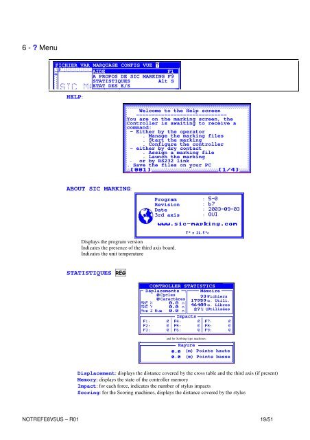 REFERENCE MANUAL E8-V5 - SIC-Venim s.r.o.