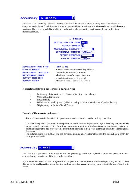 REFERENCE MANUAL E8-V5 - SIC-Venim s.r.o.