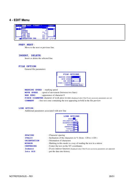 REFERENCE MANUAL E8-V5 - SIC-Venim s.r.o.