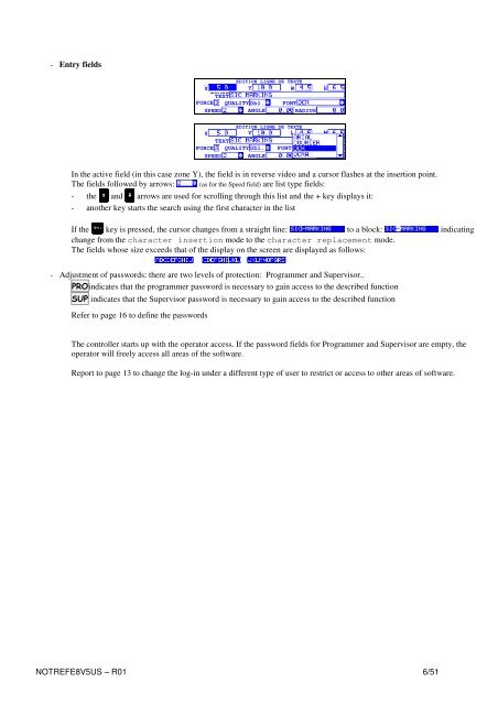 REFERENCE MANUAL E8-V5 - SIC-Venim s.r.o.