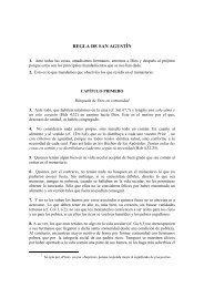 REGLA DE SAN AGUSTÍN - Provincia de España, Orden de San ...