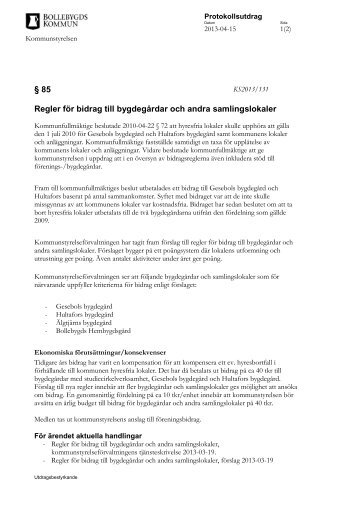 12. Regler för bidrag till bygdegårdar och andra samlingslokaler.pdf