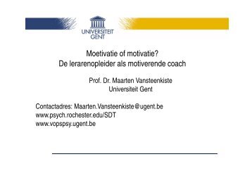 Plenaire lezing Maarten Vansteenkiste.pdf - School of Education