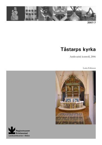 Tåstarps kyrka - Regionmuseet Kristianstad