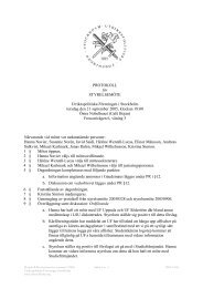 21 september, styrelsemöte - Utrikespolitiska Föreningen Stockholm