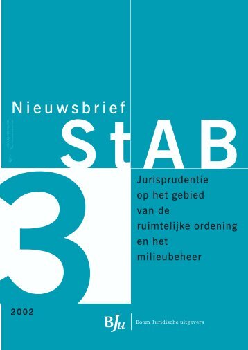 StAB Jurisprudentietijdschrift 2002, 3