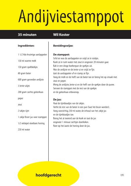 kookboek - Inloophuis De Ruimte