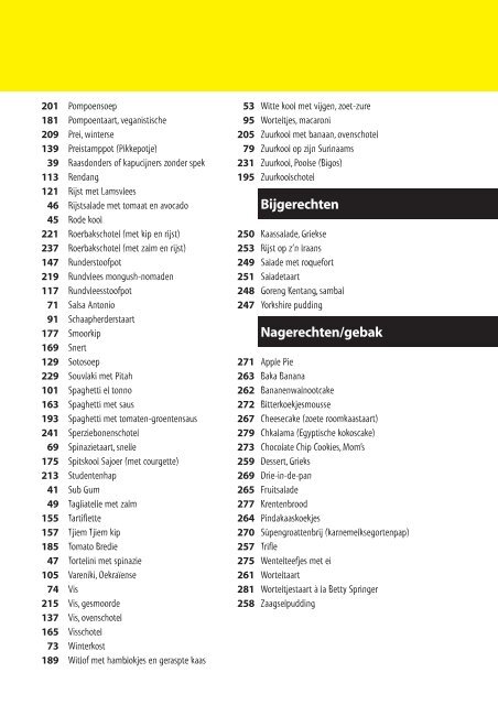 kookboek - Inloophuis De Ruimte