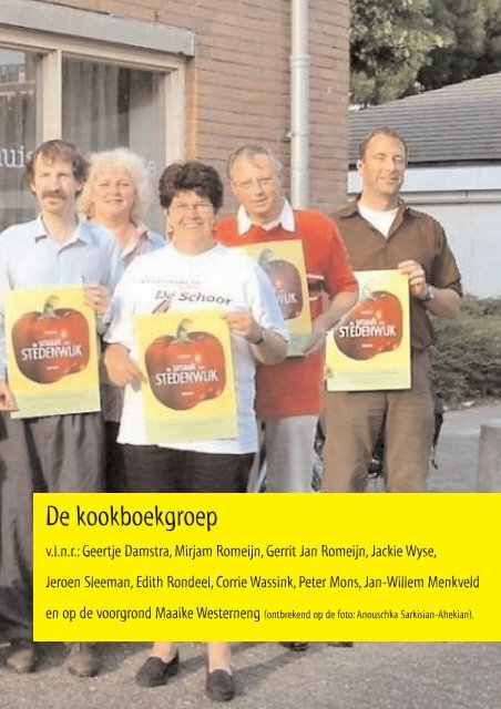 kookboek - Inloophuis De Ruimte