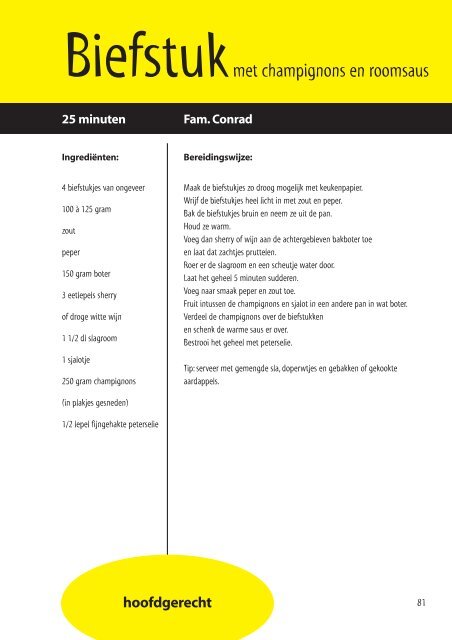 kookboek - Inloophuis De Ruimte