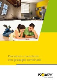 Renoveren + na-isoleren, een geslaagde combinatie - Isover