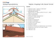 Oplægningsvejledning Højslev Vingetegl Lille Dansk ... - Randers Tegl