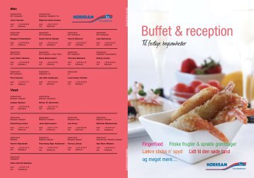 Buffet & reception - Hørkram