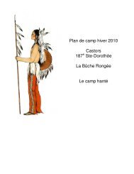 Le camp hanté - 187e Groupe Scout