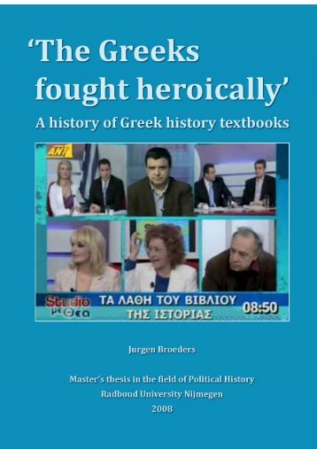 The Greeks fought heroically - Erasmus School of History, Culture ...