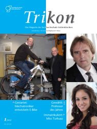 Trikon 1/2012 - TRIKON - Westfälische Hochschule