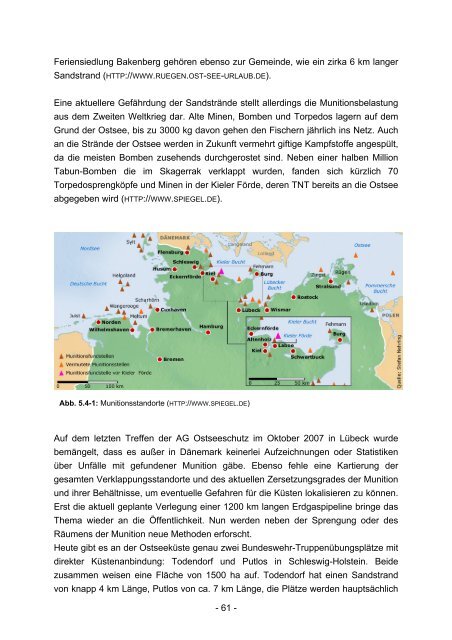 Sandstrände der deutschen Ostseeküste - Küsten Union Deutschland