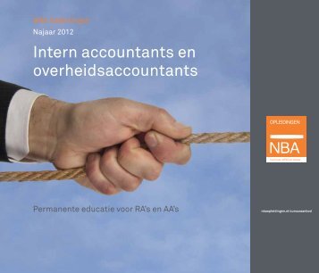 Intern accountants en overheidsaccountants - NBA Opleidingen