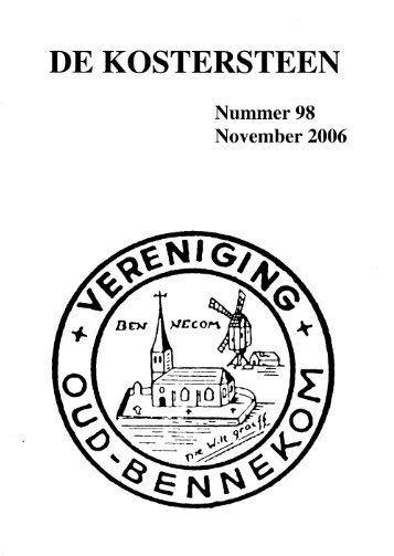 Nov. nr 98 - Oud Bennekom