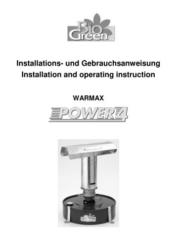 Warmax Power4 V11.08.09 - Biogreen.de