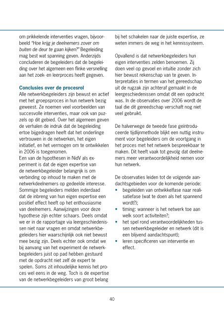 Netwerken met vrije actoren (PDF) - Transitiepraktijk