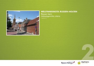 WELSTANDSNOTA RIJSSEN-HOLTEN Rijssen kern - Gemeente ...