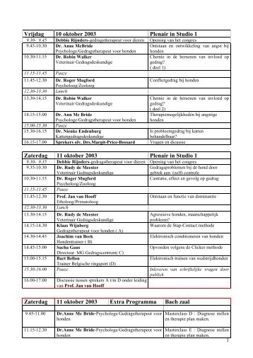 syllabus van 2003 - Welkom!
