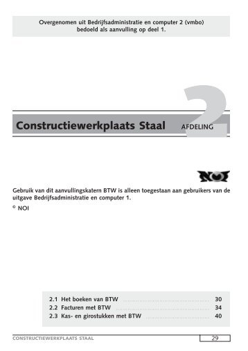 Constructiewerkplaats Staal Constructiewerkplaats Staal - Noi