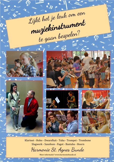 muziekinstrument - Harmonie en Drumband St. Agnes Bunde