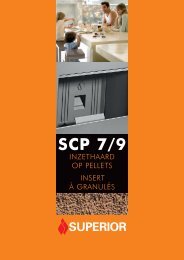 Superior SCP 7/9 inzethaard - Saey