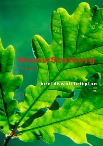 Nw Stalb III BKP.pdf - Gemeente Venlo