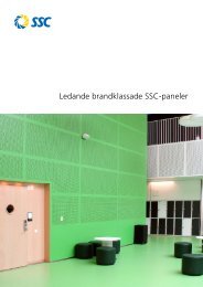 Brandklassade paneler (PDF) - SSC