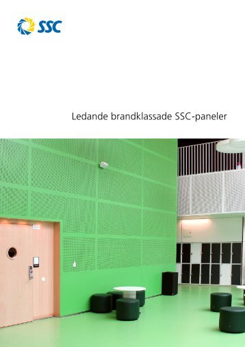 Brandklassade paneler (PDF) - SSC