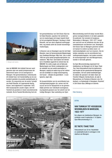 Open Monumentendag brochure 07 - UiT in regio Kortrijk