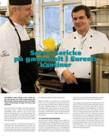 Søren Gericke på gæstevisit i Eurests kantiner