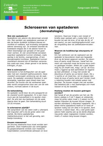 dermatologie - Ziekenhuis Amstelland
