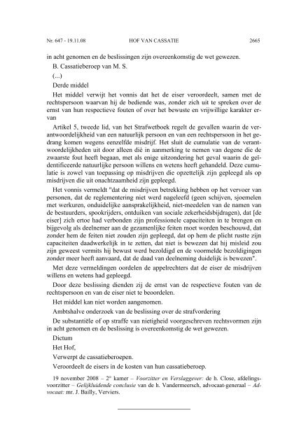 AC 11 2008 (PDF, 1.83 MB) - Federale Overheidsdienst Justitie ...