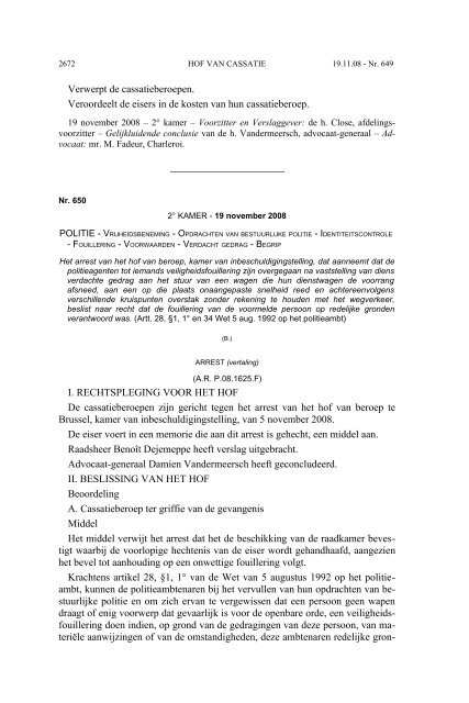 AC 11 2008 (PDF, 1.83 MB) - Federale Overheidsdienst Justitie ...