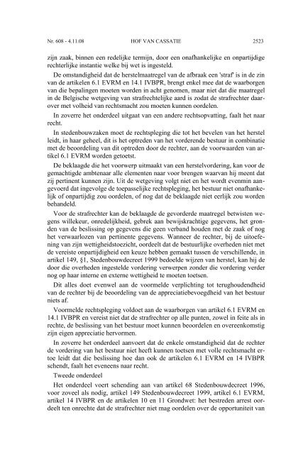 AC 11 2008 (PDF, 1.83 MB) - Federale Overheidsdienst Justitie ...