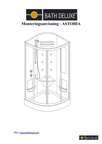 Monteringsanvisning - ASTORIA - Bath Deluxe