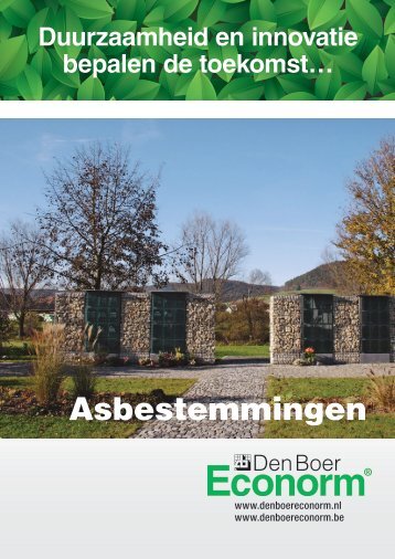 Asbestemmingen - Den Boer Econorm