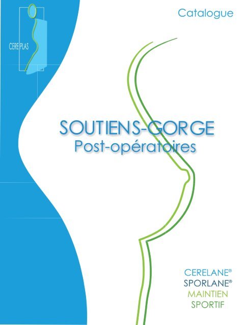 Catalogue soutiens-gorge post-opératoires - Cereplas