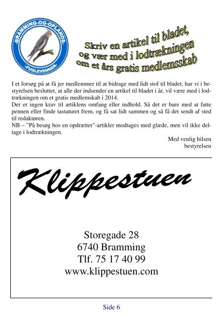 Blad0513 elektronisk.pdf - Bramming og Oplands Fuglevenner