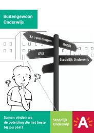 Brochure OV3 - Stedelijk Onderwijs