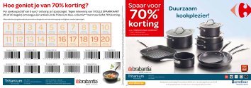 Hoe geniet je van 70% korting? - Carrefour