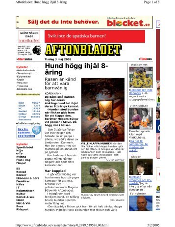 Hund högg ihjäl 8- åring - Understand-A-Bull