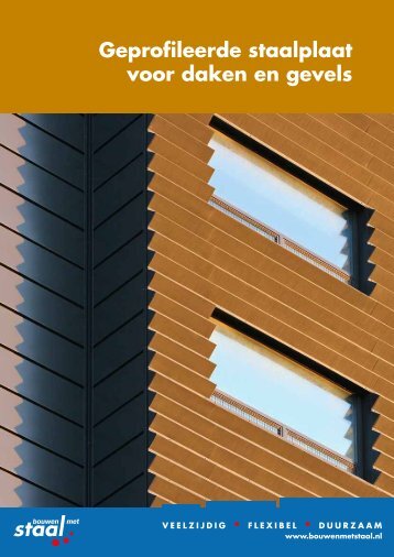 Geprofileerde staalplaat voor daken en gevels - krl-metaalbouw.nl