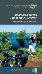 Radfahren durchs „Moor ohne Grenzen“ - Naturpark Bourtanger Moor