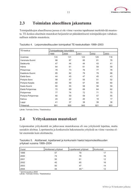 2005 syksy - TEM Toimialapalvelu