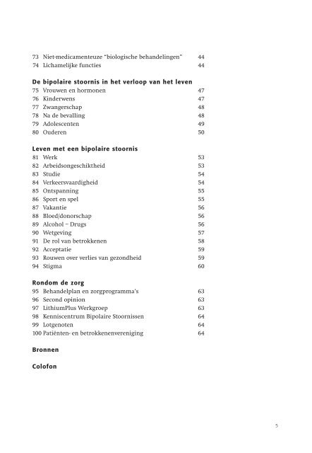 Bipolaire stoornis en arbeidsongeschiktheid